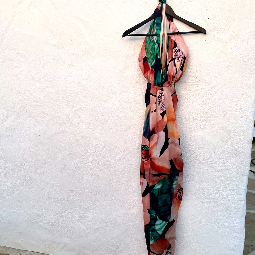 Halter dress by Bariano Australia NWT